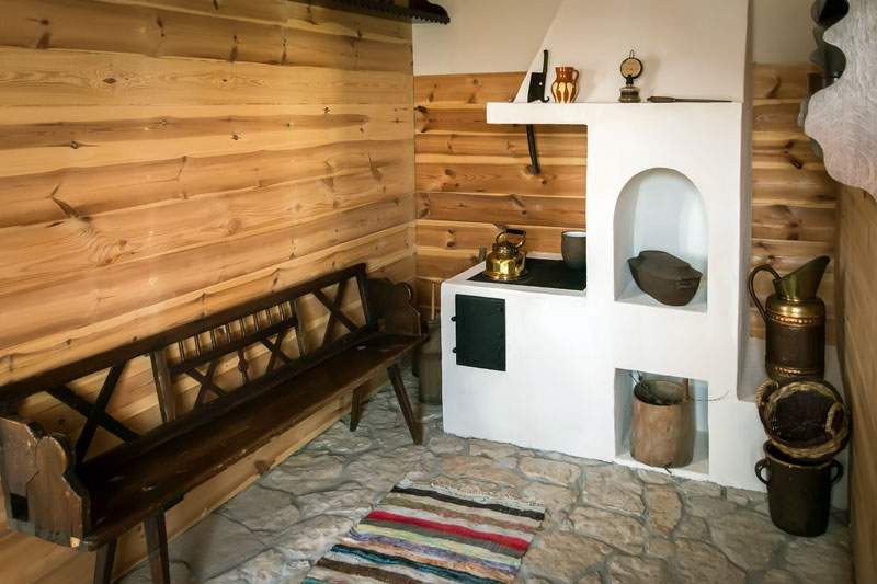 Rustic stove